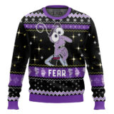 Hooktab Inside Out Fear Ugly Christmas Sweater