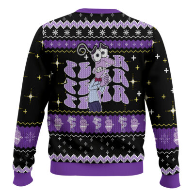 Hooktab Inside Out Fear Ugly Christmas Sweater