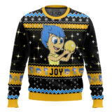 Hooktab Inside Out Joy Ugly Christmas Sweater