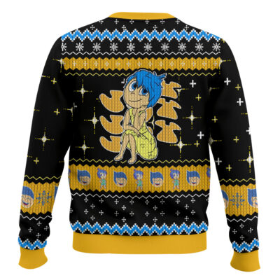 Hooktab Inside Out Joy Ugly Christmas Sweater