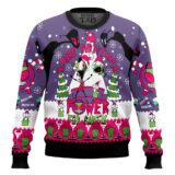 Hooktab Invader Zim More Power For Santa Ugly Christmas Sweater