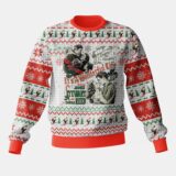 Hooktab It’s A Wonderful Life George And Mary Ugly Christmas Sweater