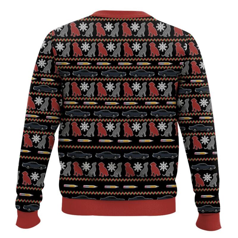 Hooktab It's Beginning To Look A Lot Like Wickmas John Wick Ugly Christmas Sweater Hooktab It's Beginning To Look A Lot Like Wickmas John Wick Ugly Christmas Sweater
