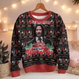 Hooktab It's Beginning To Look A Lot Like Wickmas John Wick Ugly Christmas Sweater