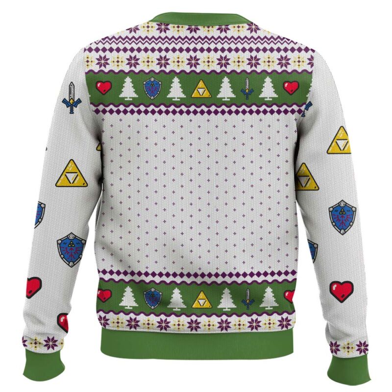 Hooktab It's Dangerous To Play Alone Legend Of Zelda Ugly Christmas Sweater Hooktab It's Dangerous To Play Alone Legend Of Zelda Ugly Christmas Sweater
