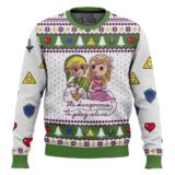 Hooktab It's Dangerous To Play Alone Legend Of Zelda Ugly Christmas Sweater