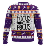 Hooktab It's Just A Bunch Of Hocus Pocus Ugly Christmas Sweater