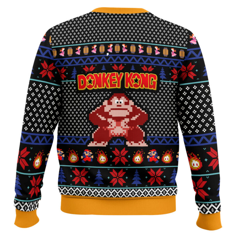 Hooktab It's On Like Donkey Kong Ugly Christmas Sweater Hooktab It's On Like Donkey Kong Ugly Christmas Sweater
