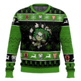 Hooktab I'ts Showtime Beetlejuice Ugly Christmas Sweater