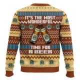 Hooktab It’s The Most Wonderful Time For A Augustiner Bräu Ugly Christmas Sweater