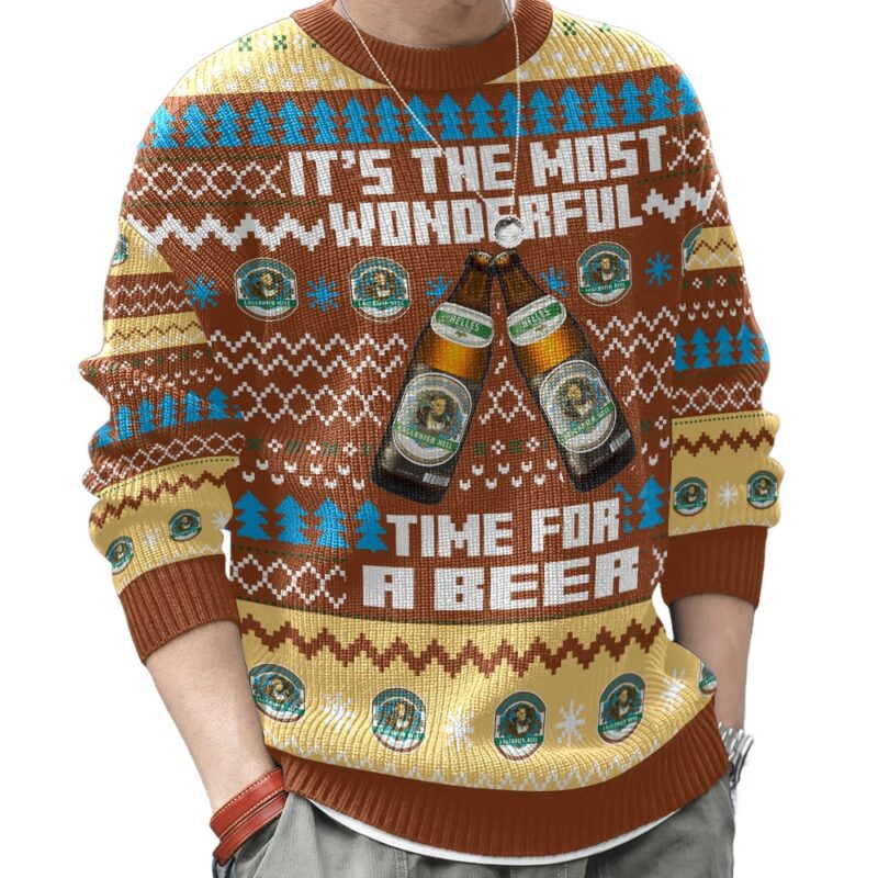 Hooktab It’s The Most Wonderful Time For A Augustiner Bräu Ugly Christmas Sweater Hooktab It’s The Most Wonderful Time For A Augustiner Bräu Ugly Christmas Sweater