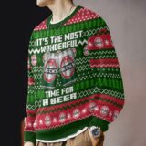 Hooktab It’s The Most Wonderful Time For A Beck's Ugly Christmas Sweater