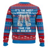 Hooktab It's The Most Wonderful Time For A Coors Light Beer Ugly Christmas Sweater