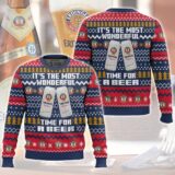 Hooktab It’s The Most Wonderful Time For A Erdinger Ugly Christmas Sweater
