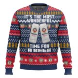 Hooktab It’s The Most Wonderful Time For A Erdinger Ugly Christmas Sweater