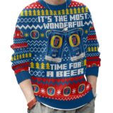 Hooktab It’s The Most Wonderful Time For A Fosters Ugly Christmas Sweater