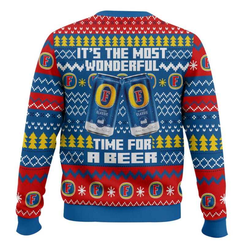 Hooktab It’s The Most Wonderful Time For A Fosters Ugly Christmas Sweater Hooktab It’s The Most Wonderful Time For A Fosters Ugly Christmas Sweater