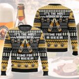Hooktab It’s The Most Wonderful Time For A Franziskaner Ugly Christmas Sweater