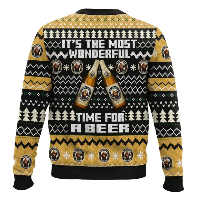 Hooktab It’s The Most Wonderful Time For A Franziskaner Ugly Christmas Sweater Hooktab It’s The Most Wonderful Time For A Franziskaner Ugly Christmas Sweater