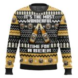 Hooktab It’s The Most Wonderful Time For A Franziskaner Ugly Christmas Sweater