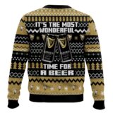 Hooktab It's The Most Wonderful Time For A Guinness Ugly Christmas Sweater