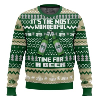 Hooktab It’s The Most Wonderful Time For A Jever Ugly Christmas Sweater