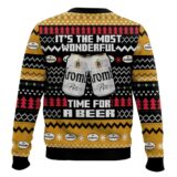 Hooktab It’s The Most Wonderful Time For A Krombacher Ugly Christmas Sweater