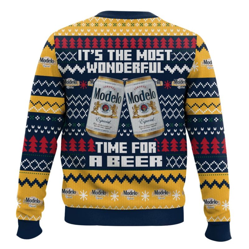 Hooktab It's The Most Wonderful Time For A Modelo Ugly Christmas Sweater Hooktab It's The Most Wonderful Time For A Modelo Ugly Christmas Sweater
