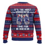 Hooktab It's The Most Wonderful Time For A Pabst Blue Ribbon Ugly Christmas Sweater