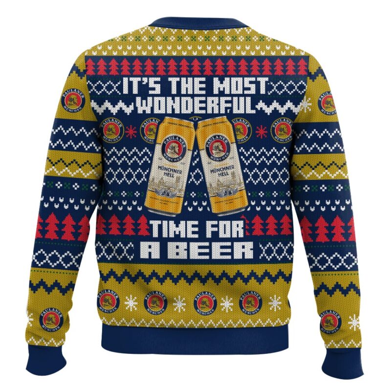 Hooktab It’s The Most Wonderful Time For A Paulaner Ugly Christmas Sweater Hooktab It’s The Most Wonderful Time For A Paulaner Ugly Christmas Sweater