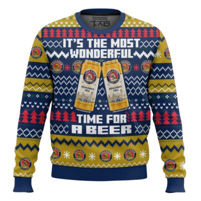 Hooktab It’s The Most Wonderful Time For A Paulaner Ugly Christmas Sweater