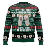 Hooktab It’s The Most Wonderful Time For A Spaten Ugly Christmas Sweater