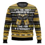 Hooktab It’s The Most Wonderful Time For A Strongbow Ugly Christmas Sweater