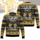 Hooktab It’s The Most Wonderful Time For A Strongbow Ugly Christmas Sweater