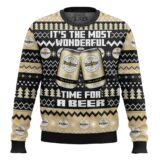 Hooktab It’s The Most Wonderful Time For A Warsteiner Ugly Christmas Sweater