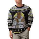 Hooktab It's Too Easy Khaby Lame Ugly Christmas Sweater