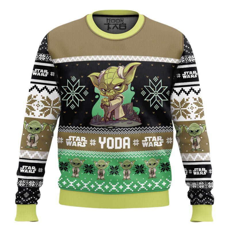 Hooktab It's Yoda Star Wars Ugly Christmas Sweater