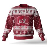 Hooktab Jack In The Box Fast Food Ugly Christmas Sweater