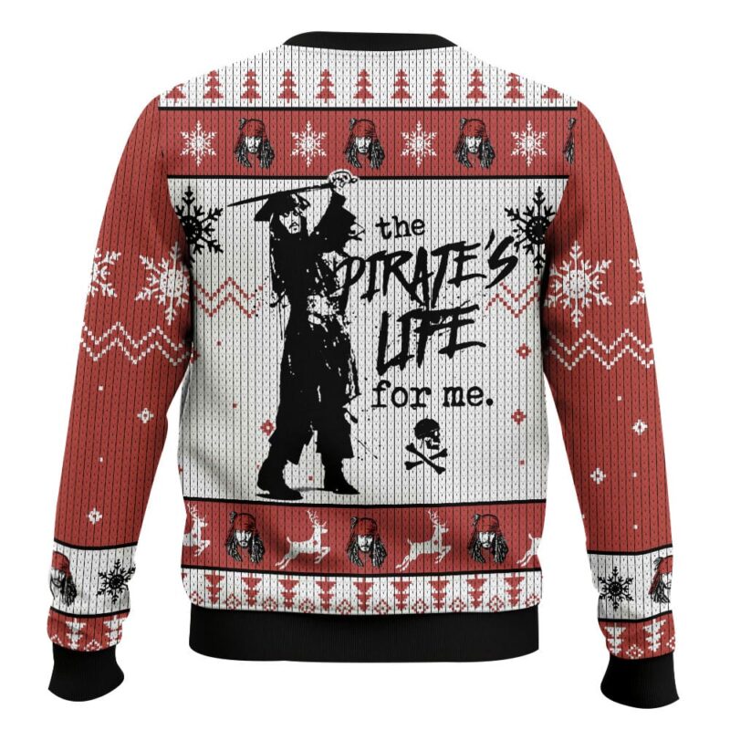 Hooktab Jack Sparrow Pirates Of The Caribbean Ugly Christmas Sweater Hooktab Jack Sparrow Pirates Of The Caribbean Ugly Christmas Sweater