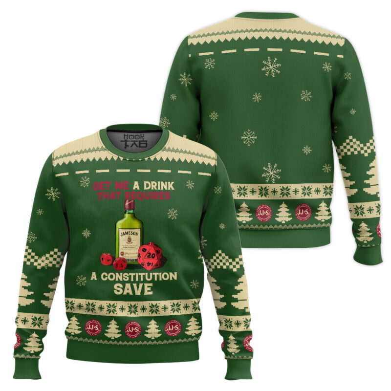 Hooktab Jameson Constitution Save Ugly Christmas Sweater Hooktab Jameson Constitution Save Ugly Christmas Sweater