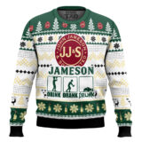 Hooktab Jameson Drink Drank Drunk Ugly Christmas Sweater