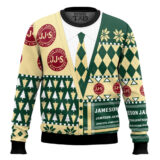 Hooktab Jameson Suit And Tie Ugly Christmas Sweater
