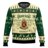 Hooktab Jameson Whisky Ugly Christmas Sweater