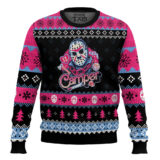 Hooktab Jason Voorhees Camper Friday The 13th Ugly Christmas Sweater