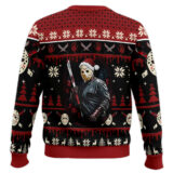 Hooktab Jason Voorhees Firday The 13th Ugly Christmas Sweater