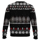 Hooktab Jason Voorhees Slashing Through The Snow Ugly Christmas Sweater