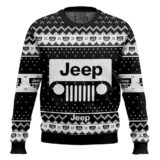 Hooktab Jeep Ugly Christmas Sweater