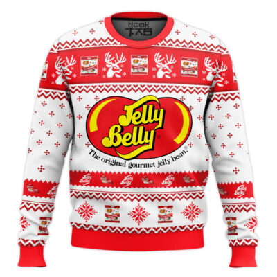 Hooktab Jelly Belly Ugly Christmas Sweater