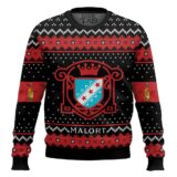 Hooktab Jeppson's Malort American Liqueur Ugly Christmas Sweater