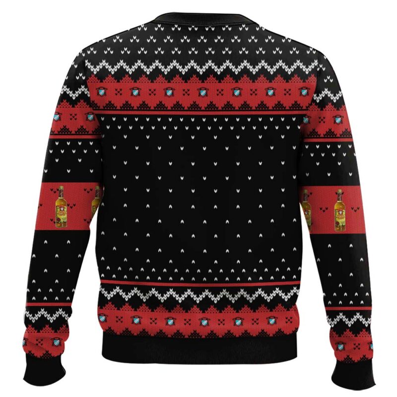 Hooktab Jeppson's Malort American Liqueur Ugly Christmas Sweater Hooktab Jeppson's Malort American Liqueur Ugly Christmas Sweater